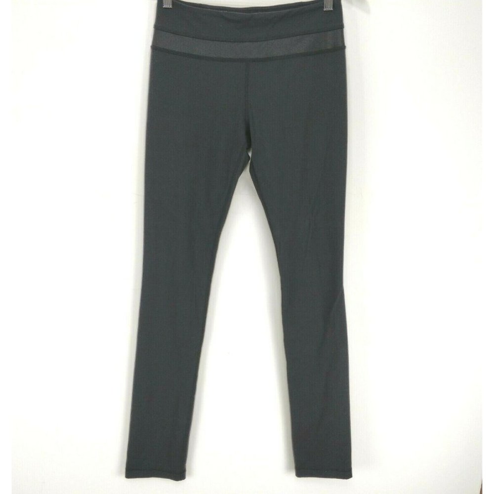 LULULEMON Size 6 Wunder Under Full Length Leggings Athletic Tight Mid Rise